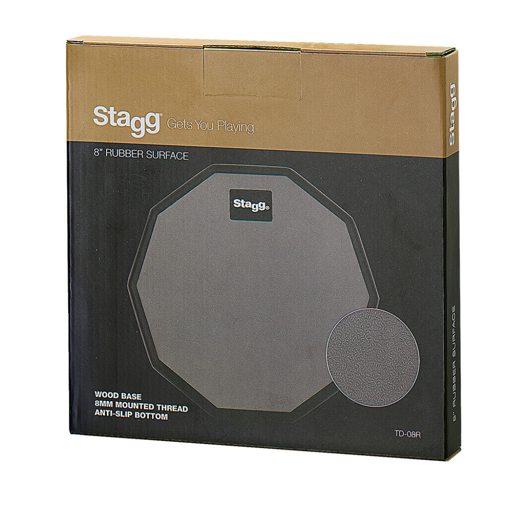 Pad de Práctica Stagg 8" caja